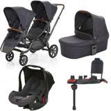 Carrinho de Bebê Travel System ABC Design Zoom + Moisés Style Street + Base
