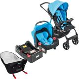 Carrinho de Bebê Travel System Burigotto Ecco Iris + Base e Ninho Pramette
