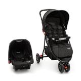 Carrinho de Bebe Travel System Delta Preto - Voyage