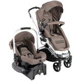 Carrinho de Bebê Travel System Eclipse + Caracol Kiddo Marrom