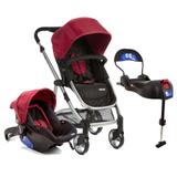 Carrinho de Bebê Travel System Epic Lite Duo + Base Isofix Infanti Cherry - Dorel