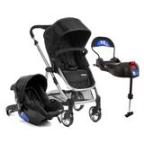 Carrinho de Bebê Travel System Epic Lite Duo + Base Isofix Infanti Onyx - Dorel