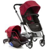 Carrinho de Bebê Travel System Epic Lite Duo Infanti Cherry - Dorel