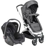 Carrinho de Bebê Travel System Kiddo Eclipse Grafite + Casulo Click
