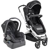 Carrinho de Bebê Travel System Kiddo Eclipse Preto + Base