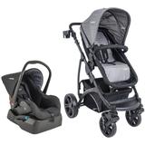Carrinho de Bebê Travel System Kiddo Explorer Grafite + Base