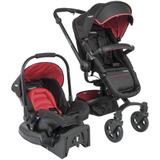 Carrinho de Bebê Travel System Kiddo Spin 360º + Caracol Vermelho