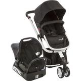 Carrinho de Bebê Travel System Mobi BLACK WHITE Safety 1st - Dorel