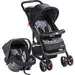 Carrinho de Bebê Travel System Moove Cinza Trama - Cosco