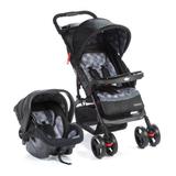 Carrinho de Bebê Travel System Moove Cinza Trama - Cosco