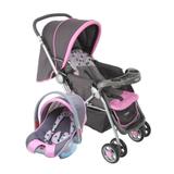 Carrinho de bebê Travel System Reverse Cosco Rosa (Carrinho+Bebê Conforto) Dorel