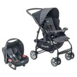 Carrinho de Bebê Travel System Rio K-Geo Preto - Burigotto