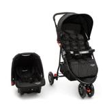 Carrinho de Bebê Travel System Voyage Delta Preto CAX33346