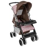 Carrinho de Bebê Tutti Baby Thor Plus 03900115 - Rosa Onça