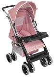 Carrinho de Bebê Tutti Baby Thor Plus Rosa Coroa