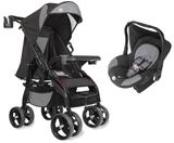 Carrinho de Bebe Upper Preto com Bebe Conforto Tutti Baby