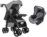 Carrinho de Bebe Upper Silver US com Bebe Conforto Tutti Baby
