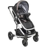 Carrinho de Bebe Winner Preto e Cappuccino - Kiddo