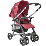 Carrinho de Bebe Zap - Melange Vermelho - Kiddo