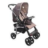 Carrinho de Bebê Zap Reversível 3 Posições Capuccino Lenox Kiddo