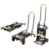 Carrinho de Carga Dobrável 2 em 1 até 136kg Verde- Cosco