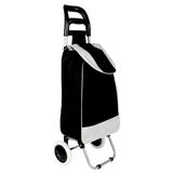Carrinho De Compras Com Bolsa Removível Preto Mor