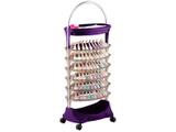 Carrinho de Esmaltes para Salão de Beleza - para 132 unidades Dompel Smaltbell Mix