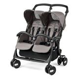 Carrinho De Gêmeos Aria Shopper Twin Beige - Peg-perego - Peg perego
