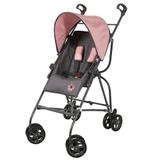 Carrinho de Passeio Capri Grafite e Rosa - Galzerano