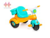 Carrinho De Passeio Infantil Triciclo Velocita Classic Amarelo - Calesita 992
