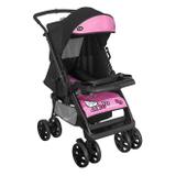 Carrinho De Passeio Infantil Tutti Baby Hello Kitty Rosa E Preto