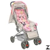 Carrinho De Passeio Para Bebê Funny Rosa Voyage