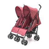 Carrinho de Passeio para Gêmeos - City Twins - Vinho - Fisher-Price - Multikids