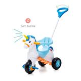 Carrinho de Passeio Triciclo Calesita Fantasy