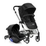 Carrinho Mais Bebe Conforto Travel System Epic Lite Duo Onyx Infanti