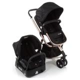 Carrinho Mobi com Bebê Conforto Black Rose (Edição Especial) - Safety 1st