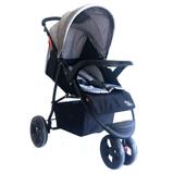 Carrinho Para Bebê Triciclo Urban Baby Style - Cinza