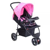 Carrinho Para Bebê Triciclo Urban Baby Style - Rosa