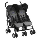 Carrinho Para Gêmeos Echo Twin - Coal - Chicco