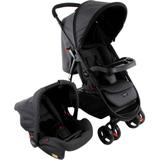 Carrinho Travel System Com Bebê Conforto Nexus Preto Mescla - Cosco