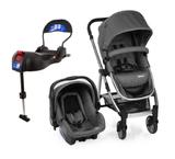 Carrinho Travel System Epic Lite Trio - Infanti Grey Classic