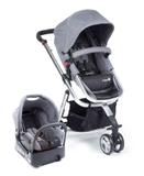 Carrinho Travel System Mobi Safety 1st Grey Denim Silver