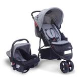 Carrinho Travel System Urban - Cinza - Baby Style