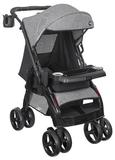 Carrinho Tutti Babu Silver US Preto e Cinza - Tutti baby