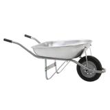 Carriola Galvanizada c/ Pneu de Câmara Caçamba 60 Litros FISCHER