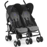 Carro de Bebê Passeio Gêmeos Chicco Echo Twin 2 Posições até 15kg