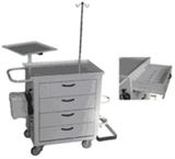 Carro de Emergência Tampo Inox Bio 4001 - Bio MN