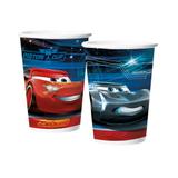 Carros 3 Copo Papel c/8 - Regina