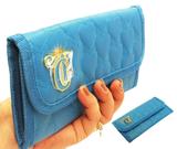Carteira Doleira Feminina Love Azul Capricho Jovem Original Mão