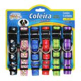 Cartela Coleiras Para Cães 6 Peças - Western